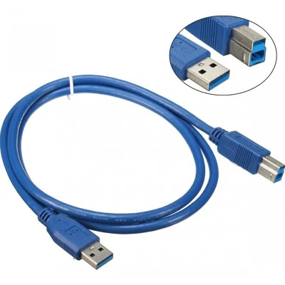 Cable Imprimante 3 m - Livraison Tunisie | IDEAL INFORMATIQUE