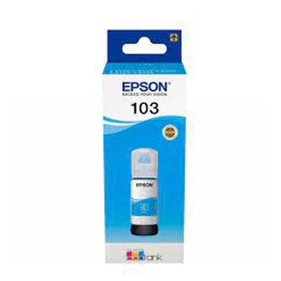 Bouteille Encre EPSON Original 103 BLEU Pour L3110 - Livraison Tunisie | IDEAL INFORMATIQUE
