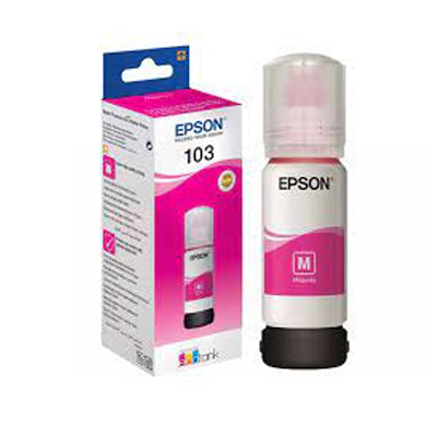 Bouteille Encre EPSON Original 103 MAGENTA Pour L3110 - Livraison Tunisie | IDEAL INFORMATIQUE