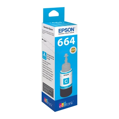 Bouteille Encre EPSON original 664 - 70 ml - BLEU - Livraison Tunisie | IDEAL INFORMATIQUE