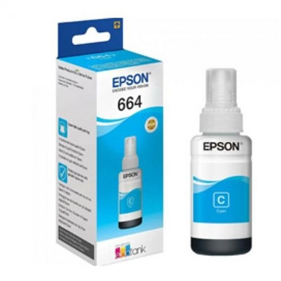 Bouteille Encre EPSON original 664 - 70 ml - BLEU - Livraison Tunisie | IDEAL INFORMATIQUE