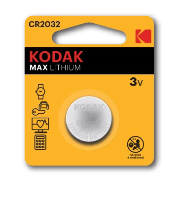 Pile KODAK CR2032 3V - Livraison Tunisie | IDEAL INFORMATIQUE