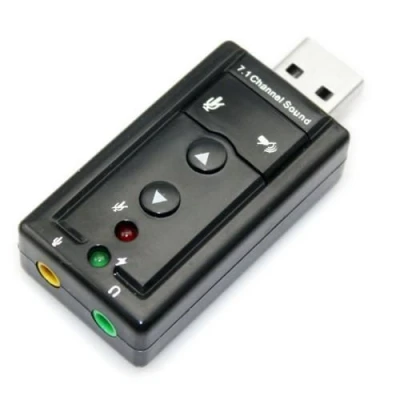 Carte Son USB 7.1 - Livraison Tunisie | IDEAL INFORMATIQUE