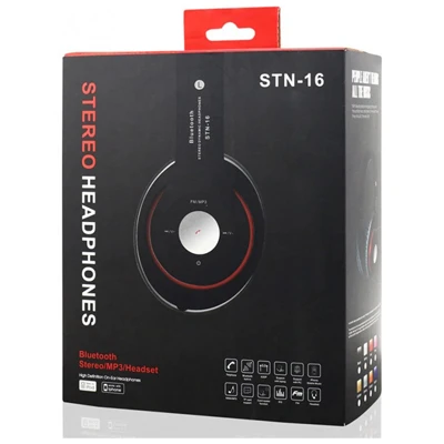 CASQUE MICRO PLIABLE BLUETOOTH SANS FIL STN-16 - Livraison Tunisie | IDEAL INFORMATIQUE
