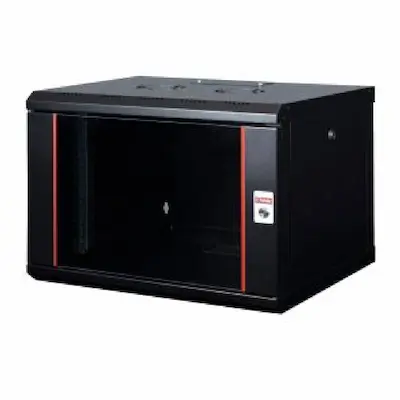 Armoire Réseau 6U 600x600mm PROline RAL 9005 - Livraison Tunisie | IDEAL INFORMATIQUE