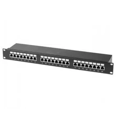 Panneau de Brassage 19” 1U 24 Ports CAT6 STP - Livraison Tunisie | IDEAL INFORMATIQUE