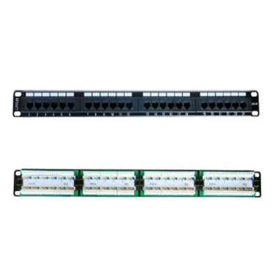 Panneau De Brassage 24 ports UTP CAT 6 WT-2019B - Livraison Tunisie | IDEAL INFORMATIQUE