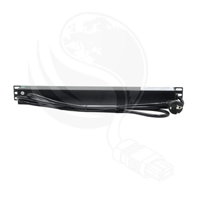 Multiprises 6 Prises Rackable 1U 19 avec Interrupteur - Livraison Tunisie | IDEAL INFORMATIQUE