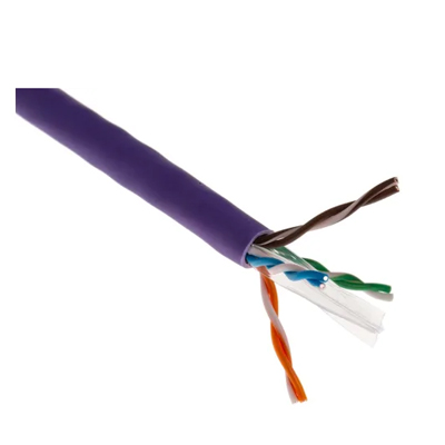 Câble Réseau CAT6 UTP 305m LSZH Sans terminaison Brand-Rex Violet - Livraison Tunisie | IDEAL INFORMATIQUE