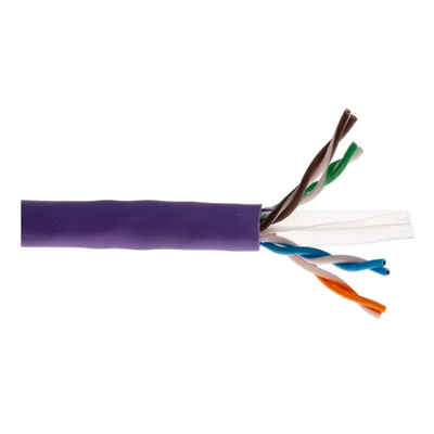 Câble Réseau CAT6 UTP 305m LSZH Sans terminaison Brand-Rex Violet - Livraison Tunisie | IDEAL INFORMATIQUE