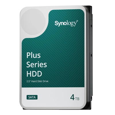 SYNOLOGY Disque 4TB SATA 3,5 Série Plus HAT3300 5.4k 24M - Livraison Tunisie | IDEAL INFORMATIQUE