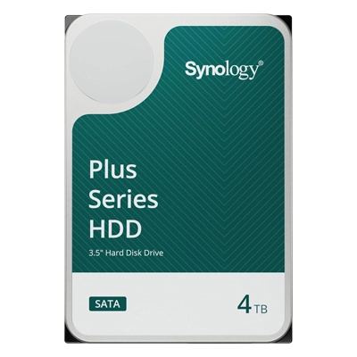 SYNOLOGY Disque 4TB SATA 3,5 Série Plus HAT3300 5.4k 24M - Livraison Tunisie | IDEAL INFORMATIQUE