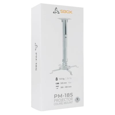 Support De Plafond SBOX PM-18S Pour Projecteur - Livraison Tunisie | IDEAL INFORMATIQUE