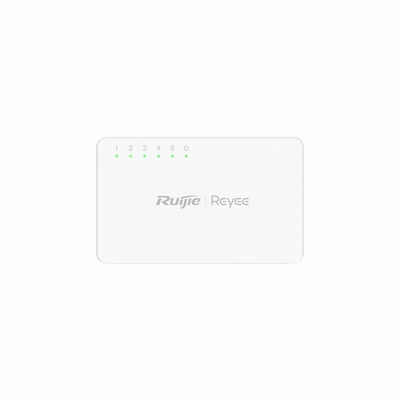 Switcheur RUIJIE REYEE 5 ports 10/100 Mbp-[RG-ES05F] - Livraison Tunisie | IDEAL INFORMATIQUE