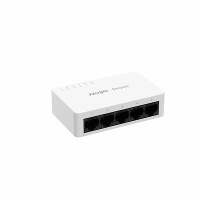 Switcheur RUIJIE REYEE 5 ports 10/100 Mbp-[RG-ES05F] - Livraison Tunisie | IDEAL INFORMATIQUE
