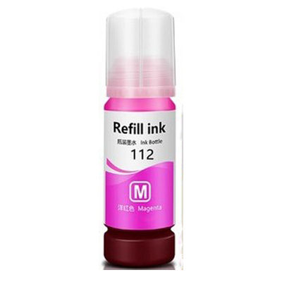 Bouteille D'encre EPSON 112 adaptable MAGENTA - Livraison Tunisie | IDEAL INFORMATIQUE