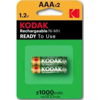 2 x Pile KODAK Rechargeable AAA - Livraison Tunisie | IDEAL INFORMATIQUE