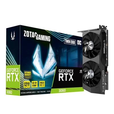 Carte Graphique RTX 3060 12Go ZOTAC - Livraison Tunisie | IDEAL INFORMATIQUE