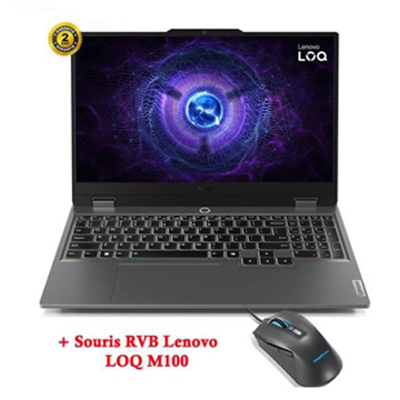 PC Portable Gamer LENOVO LOQ 15IAX9 i5 12è Gén 16G RTX 3050 - Livraison Tunisie | IDEAL INFORMATIQUE