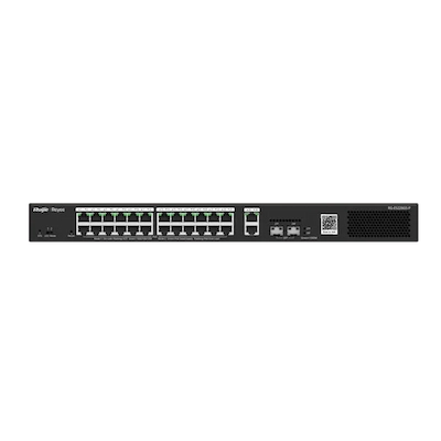 Switcheur RUIJIE 28 Ports Gigabit Managed PoE Intelligent (RG-ES228GS-P) - Livraison Tunisie | IDEAL INFORMATIQUE