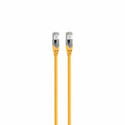 Cordon De Brassage CAT6 SSTP 0.5m Jaune - Livraison Tunisie | IDEAL INFORMATIQUE