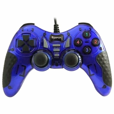 Manette De Jeux Filaire SCORPION SJ606-1 - Livraison Tunisie | IDEAL INFORMATIQUE