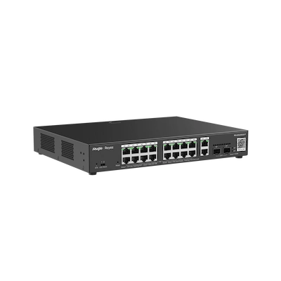 Switcheur RUIJIE PoE Gigabit à 20 ports RG-ES220GS-LP - Livraison Tunisie | IDEAL INFORMATIQUE