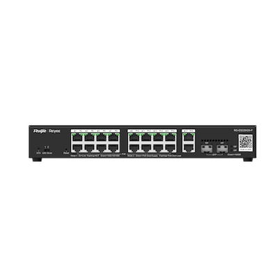 Switcheur RUIJIE PoE Gigabit à 20 ports RG-ES220GS-LP - Livraison Tunisie | IDEAL INFORMATIQUE