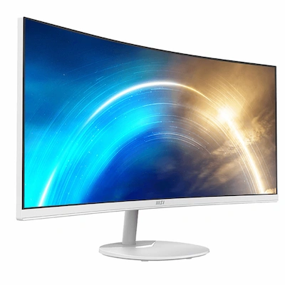 Ecran MSI Pro MP341CQW 34 UWQHD VA 100 Hz Blanc - Livraison Tunisie | IDEAL INFORMATIQUE
