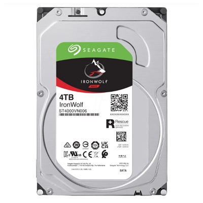 Disque Dur Interne SEAGATE IronWolf 4 To 3.5 Pour NAS - Livraison Tunisie | IDEAL INFORMATIQUE