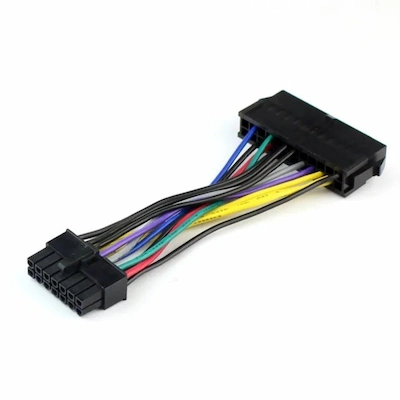 Adaptateur 24 PIN To 12 PIN - Livraison Tunisie | IDEAL INFORMATIQUE