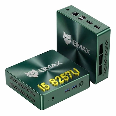 Mini PC de Bureau BMAX B6 TURBO i5 8è Gén 16Go 512Go SSD - Vert - Livraison Tunisie | IDEAL INFORMATIQUE
