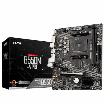 Carte mère Gamer MSI B550M-A PRO - Livraison Tunisie | IDEAL INFORMATIQUE
