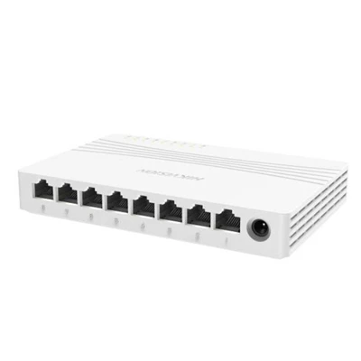 Switcheur HIKVISION 8 Ports 10/100/1000MBPS - (DS-3E0508D-E) - Livraison Tunisie | IDEAL INFORMATIQUE