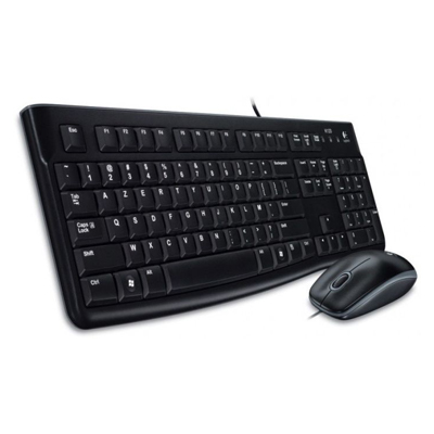 Ensemble LOGITECH Clavier et Souris MK120 USB - Noir - Livraison Tunisie | IDEAL INFORMATIQUE