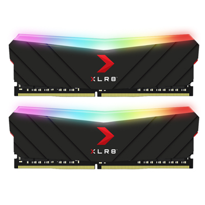 Barrette Mémoire PNY 16 Go (2x 8Go) XLR8 Gaming EPIC-X RGB DDR4 3200MHz - Livraison Tunisie | IDEAL INFORMATIQUE