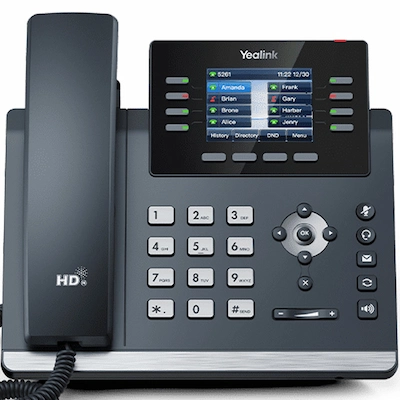 Téléphone IP Yealink SIP-T44U - Livraison Tunisie | IDEAL INFORMATIQUE