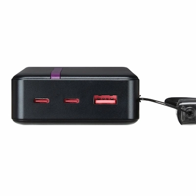 Power Bank VA2312 RIVACASE 20000 mAh -Noir - Livraison Tunisie | IDEAL INFORMATIQUE