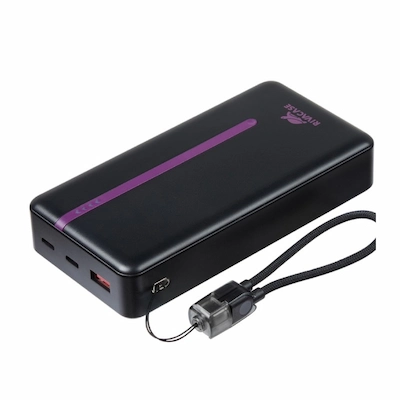 Power Bank VA2312 RIVACASE 20000 mAh -Noir - Livraison Tunisie | IDEAL INFORMATIQUE