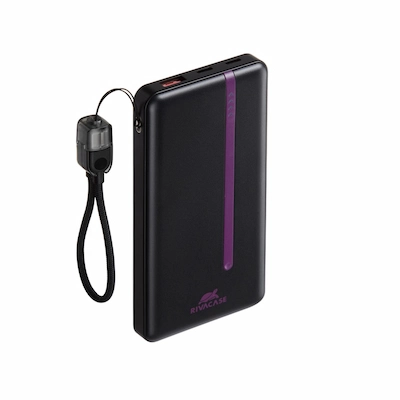 Power Bank VA2311 RIVACASE 10000 mAh -Noir - Livraison Tunisie | IDEAL INFORMATIQUE