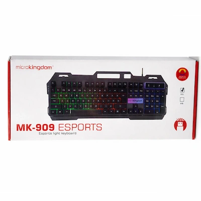 Clavier Gamer MicroKingdom Esports MK909 RGB Noir - Livraison Tunisie | IDEAL INFORMATIQUE