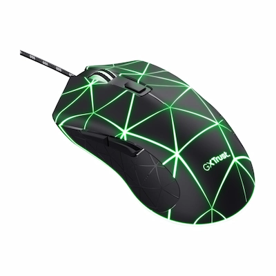 Souris Gamer Filaire TRUST GXT 133 LOCX - Noir - Livraison Tunisie | IDEAL INFORMATIQUE