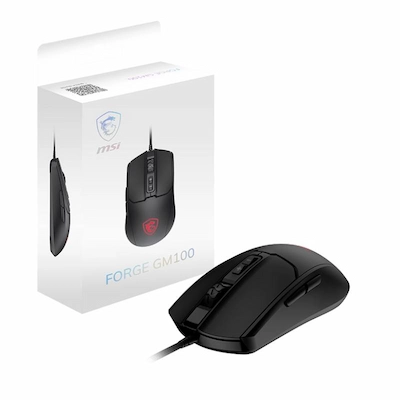 Souris Gamer Filaire MSI FORGE GM100 RGB - Noir - Livraison Tunisie | IDEAL INFORMATIQUE