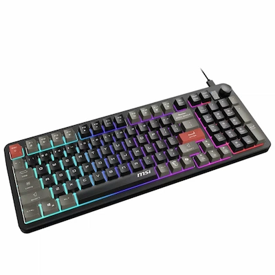Clavier Gamer Filaire MSI FORGE GK110 AZERTY - Livraison Tunisie | IDEAL INFORMATIQUE