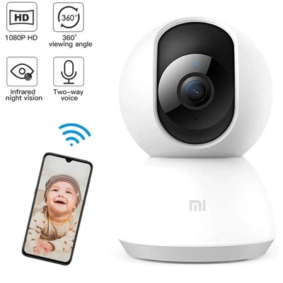 Camera XIAOMI 360° 1080P Wifi - Livraison Tunisie | IDEAL INFORMATIQUE