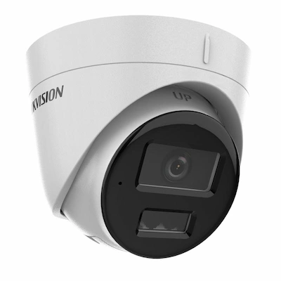 Camera réseau HIKVISION à tourelle fixe à lumière hybride intelligente 4 MP DS-2CD1343G2-LIU - Livraison Tunisie | IDEAL INFORMATIQUE