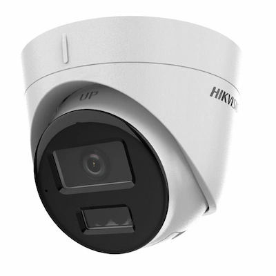 Camera réseau HIKVISION à tourelle fixe à lumière hybride intelligente 4 MP DS-2CD1343G2-LIU - Livraison Tunisie | IDEAL INFORMATIQUE