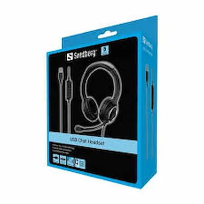 Casque Filaire SANDBERG 126-12 USB - Livraison Tunisie | IDEAL INFORMATIQUE