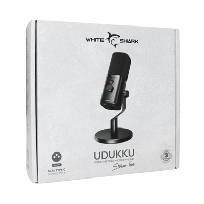 Microphone Gamer Filaire WHITE SHARK DSM-04 UDUKKU - Livraison Tunisie | IDEAL INFORMATIQUE