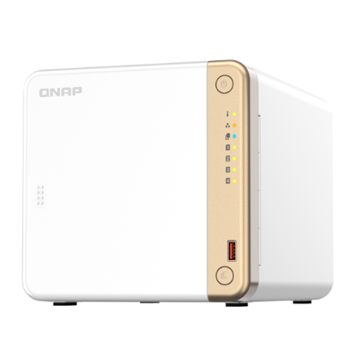 Serveur NAS QNAP 4 Baies TS-462-2G Intel Celeron N4505 - Livraison Tunisie | IDEAL INFORMATIQUE